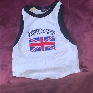 London crop top